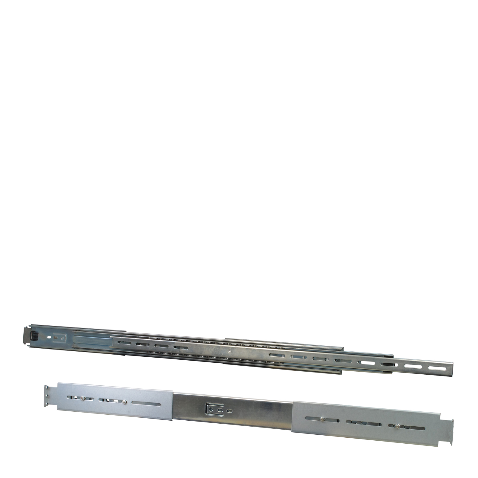 Inter-Tech 19" Teleskopschienensatz für IPC   Silber  26"