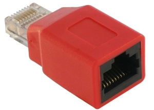 Adapter Delock Crossover RJ45 -> RJ45 St/­Bu Adapter Delock Crossover RJ45 -> RJ45 St/­Bu