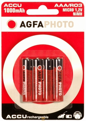AgfaPhoto Akku Value Energy AAA HR03  900mAh            4St.
