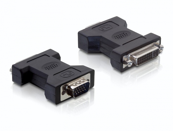 DELOCK DVI Adapter DVI(24+5) -> D-Sub15 Bu/&shy;St