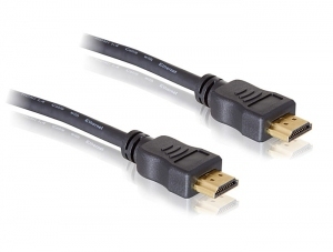 DELOCK HDMI Kabel Ethernet A -> A St/&shy;St 3.00m 4K Gold