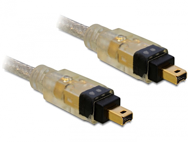 DELOCK FireWire-Kabel FW400 4Pin -> FW400 4Pin St/&shy;St 1.00