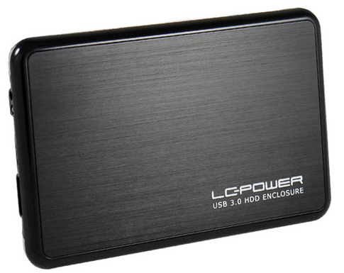 LC-Power Geh 6.3cm (2,5") SATA>USB3.0 LC-25BUB3 (B)