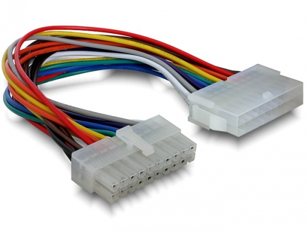 Powerverl. Delock ATX 20pin -> 20pin St/&shy;Bu 0,20m