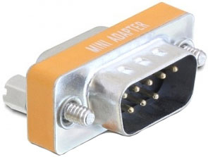 DELOCK Adapter D-Sub9 -> D-Sub9 Nullmodem St/&shy;Bu