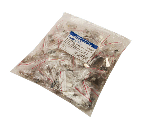 Logilink Modularstecker Cat5e 8P8C 100er Pack MP0004