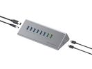 CONCEPTRONIC10-Port Hub USB-A3.0/-C Adap.->6xA3.0+m.Netz. gr