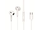 CONCEPTRONIC Headset Ohrhörer USB-C/Mikro/Bedien./+ 1.20m ws