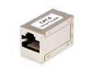 Equip Inline-Koppler Cat6  RJ45 8P8C geschirmt  1Gbit 250MHz Polybeutel