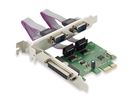 Conceptronic SPC01G interfacekaart/-adapter Intern Parallel, RS-232