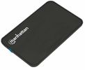 Manhattan 130042 behuizing voor opslagstations HDD-behuizing Zwart 2.5"