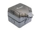 Equip Aufputzdose  1-Port Keystone ungeschirmt outdoor  grau