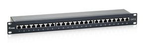 Equip 19" Patchpanel 24xRJ45 Cat6  FTP 1U     250MHz RAL9005