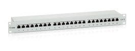 Equip 19" Patchpanel 24xRJ45 Cat6  FTP 1U     250MHz RAL7035