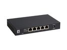 LevelOne Switch  5xGE                       unmanaged Metall