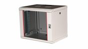 Equip 19" Netzwerkschrank Glastür  PM 600x450mm  9HE    grau