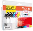 Peach Patrone Canon PG-5XL/CLI-8 MultiPack Plus 2xbk,c,m,y remanufactured