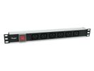 Equip 19" Steckdosenleiste 6xIEC C19+Switch->St.ICE C20 Alu.