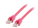 Equip Patchkabel Cat8.1     S/FTP 2xRJ45  0.50m     rot LSZH Polybeutel