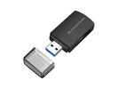 CONCEPTRONIC Kartenleser USB-A3.2->TF/Micro-SD4.0    schwarz