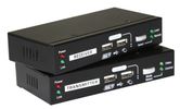 LevelOne KVM Extender Cat5 2xUSB-A,2xVGA             schwarz