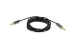 Equip Audiokabel 3.5mm->3.5mm  St/St Metallst. 2.50m schwarz Polybeutel
