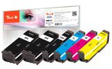 Peach Patrone Epson No.33XL Multipack Plus 2xbk,pbk,c,m,y remanufactured