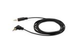 Equip Audiokabel 3.5mm->3.5mm  St/St abgewink. 2.50m schwarz Polybeutel