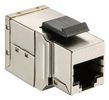 Equip Keystone-Koppler geschirmt   Cat6  2xRJ45     8Stk sil