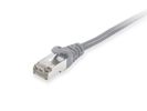 Equip Patchkabel Cat6A      S/FTP 2xRJ45  3.00m    grau LSZH Polybeutel