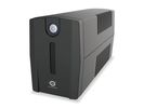 CONCEPTRONIC USV  650VA/360W/2xSchuko/HID USB/RJ45in/Out  sw