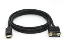 Equip      DisplayPort->VGA  1920x1200/ 60Hz St/St  2.00m sw Polybeutel