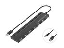 CONCEPTRONIC 7-Port Hub USB-A2.0->7xA2.0/DC       o.Netz. sw