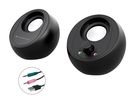 CONCEPTRONIC 2.0-Lautsprecher BT5.0/USB-A/3.5mm  10W schwarz