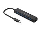 CONCEPTRONIC 4-Port Hub USB-C3.2Gen1->4xA3.0      o.Netz. sw
