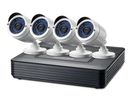 LevelOne CCTV 8-Kanal Kit 2MP/IP66/H.264/1x3,5"/IR-30m  weiß