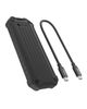 ICY BOX IB-1827MCP-C31 SDD-behuizing Zwart M.2