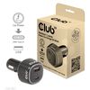 Club3D USB KFZ-Ladegerät 1xUSB C, 1xUSB A, 63W,  12/24V retail