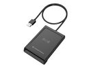 CONCEPTRONIC Dual-Interf. Smart-ID Kartenleser USB-A schwarz