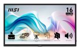 MSI PRO MP165DE E6 40cm FHD 16:9 LED HDMI USB Portable-TFT