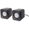 MANHATTAN Aktivbox USB Stereo 2 Lautsprecher schwarz/orange retail