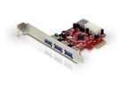 Conceptronic C4USB3EXI interfacekaart/-adapter Intern USB 3.2 Gen 1 (3.1 Gen 1)