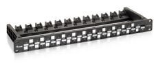Equip 19" Patchpanel 24xKeystones  UTP 1U  LSA/110   RAL9005