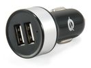 CONCEPTRONIC KFZ-Ladegerät 2-Port 2xUSB-A           10.5W sw