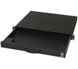 Equip 19" Tastatur-/Mausschublade abschl./Telesk 1U  RAL9005