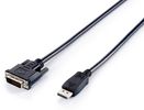 Equip      DisplayPort->DVI  1920x1200/ 60Hz St/St  2.00m sw Polybeutel