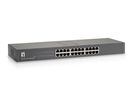 LevelOne Switch 24xGE                   19" unmanaged Metall
