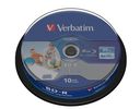 Bluray Verbatim 6x 25GB 10pcs IJP 10 Pack Spindle