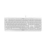 CHERRY KC1000 Tastatur Wired DE 1.80m weiß/grau