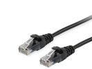 Equip Patchkabel Cat6       U/UTP 2xRJ45 20.00m schwarz  PVC Polybeutel